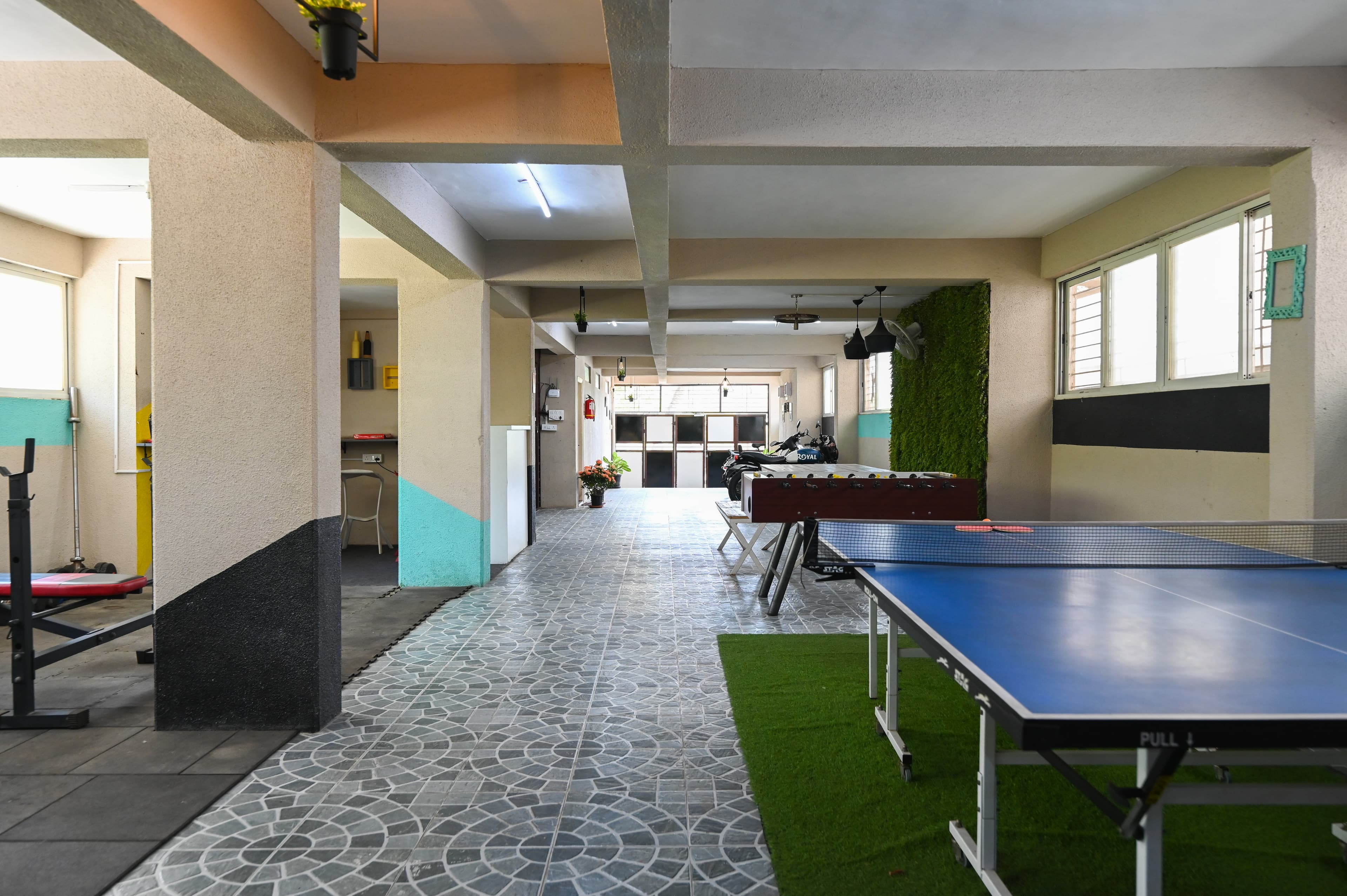 Common Gym & Badminton Courts